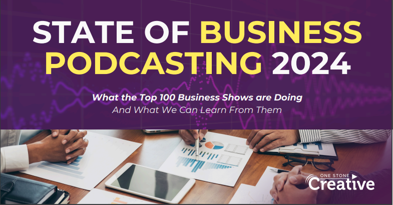 10 insights para podcasts corporativos do 2024 State of Business Podcasting Report
